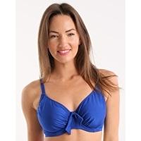 azure non padded underwired top deep blue