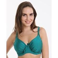 Azure Padded Underwired Top - Emerald