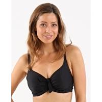 azure non padded underwired top black