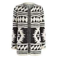 Aztec Fluffy Cardigan