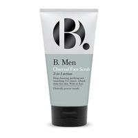 b men charcoal face scrub