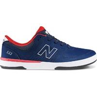 b stock new balance pj stratford 553 skate shoes aviator blue uk 8 box ...