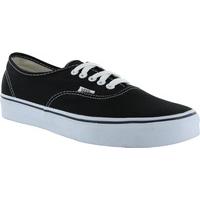 B-Stock Vans Authentic Shoes - Black/White - UK 3 (Slightly Dirty)