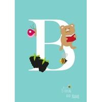 B | Alphabet Card | OM1031