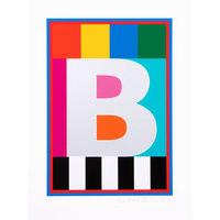 B - The Dazzle Alphabet By Peter...