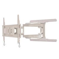 B Tech BT8221 W Tilt Swivel Flat Screen TV Bracket up to 65 Twin Arm