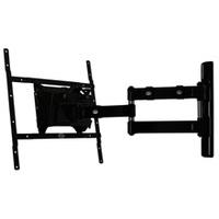 B-Tech BT7535 (BT-7535) Double Arm Flat Screen Wall Mount with Tilt and Swivel For TV Screens Up To 50\