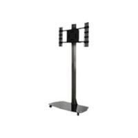 B-Tech Large Flat Screen Display Trolley with Glass Base for Screen