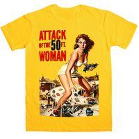 B Movie T Shirt - Attack Of The 50ft Woman