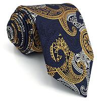 B13 Mens Necktie Tie Multicolor Paisley 100% Silk Business Fashion Wedding For Men