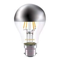 b22 4w 827 led half mirror bulb