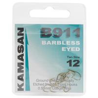 b911 extra strong eyed fishing hooks size 12