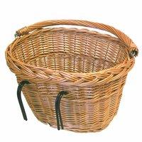 Basil Wicker Oval Hook-On Front Basket