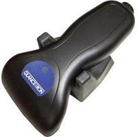 Barcode scanner Glancetron 2009 PS/2-Kit (KBW) Linear imager Black Hand-held PS/2