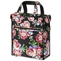 basil blossom shopper 20l roses black