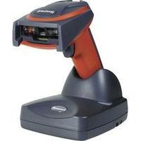 Barcode scanner Honeywell 3820i Linear imager Orange Hand-held USB