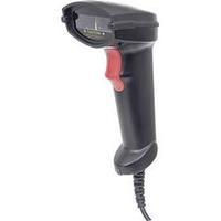 Barcode scanner Manhattan Barcodescanner Laser Laser Black Hand-held USB