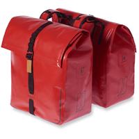 Basil Urban Dry Double 50L Bag Red