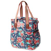 Basil Bloom Shopper Bag Indigo Blue