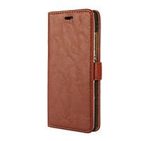 Bark Grain Genuine Leather Full Body Cover with Stand and Case for Huawei Ascend P8