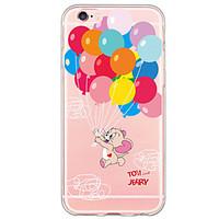 balloon pattern tpu soft ultra thin back cover case cover for apple ip ...