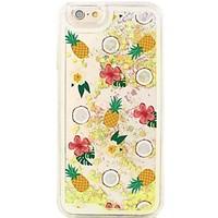 Back Flowing Quicksand Liquid/Pattern Fruit Case Cover For Apple iPhone 6s Plus/6 Plus/iPhone 6s/6/iPhone 5s/5/SE