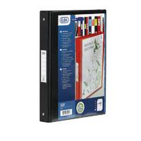 BANTEX VISION 2-RING BINDER A4 25MM BLK