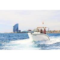 Barcelona Private Motorboat Sailing Trips With Cava