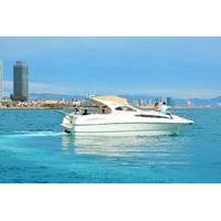 barcelona skyline yacht tour with professional skipper