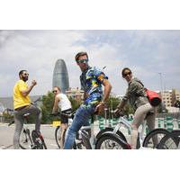 barcelona electric bike tour including montjuc cable car and boat ride