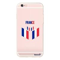 Baseus TPU Phone Case Sport Europe UK / France / Spain / Germany / Italy Soccer Football Fans Protective Cover Shell for 5.5 Inches iPhone 6 Plus 6S P