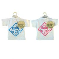 baby in car sign t shirt 2 asstd