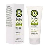 Barefoot Sos Face & Body Rescue Cream 100g