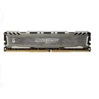 ballistix sport lt gray 8gb ddr4 2666 12v dimm memory