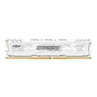 ballistix sport lt white 8gb ddr4 2400 12v dimm memory