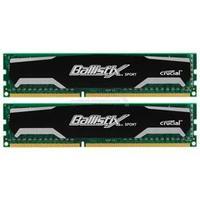 Ballistix Sport 8GB (2x4GB) DDR3-1600 1.5V UDIMM Memory