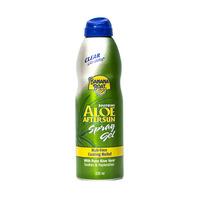 banana boat aloe vera after sun ultramist gel spray 235ml