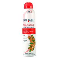 balance active formula nourishing spray body lotion 200ml