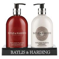 Baylis & Harding Black Pepper & Ginseng Hand Care Duo Set
