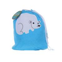 Bath Time Adventures Polar Bear Drawstring Wash Bag