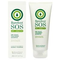 barefoot botanicals sos intensive care dry scalp shampoo 200ml