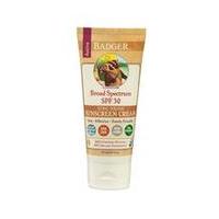 Badger Unscented Sunscreen SPF30 87ml