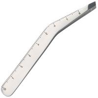 basicare signature brow gauger slant tweezers