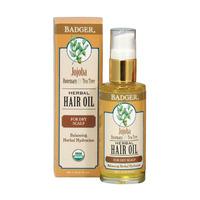 Badger Balm Jojoba Rosemary & Tea Tree Hair Oil 59.1ml