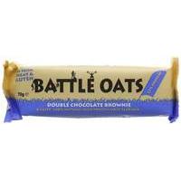 battle oats 70 g double chocolate brownie flapjacks pack of 12