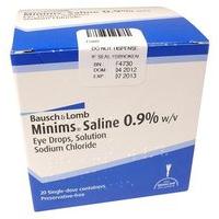 Bausch & Lomb Minims Saline Sodium Chloride Eye Drops