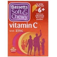 bassetts soft chewy vitamin c with zinc