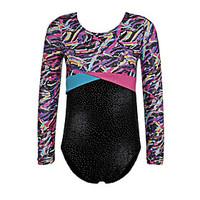 ballet leotards childrens performance spandex polyester patternprint 1 ...