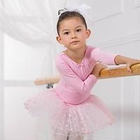 Ballet Tops DressesSkirts Tutus Dresses Children\'s Cotton Long Sleeve
