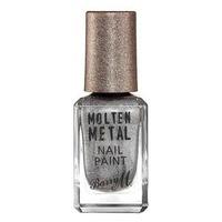 barry m molten metals nail paint silver lining